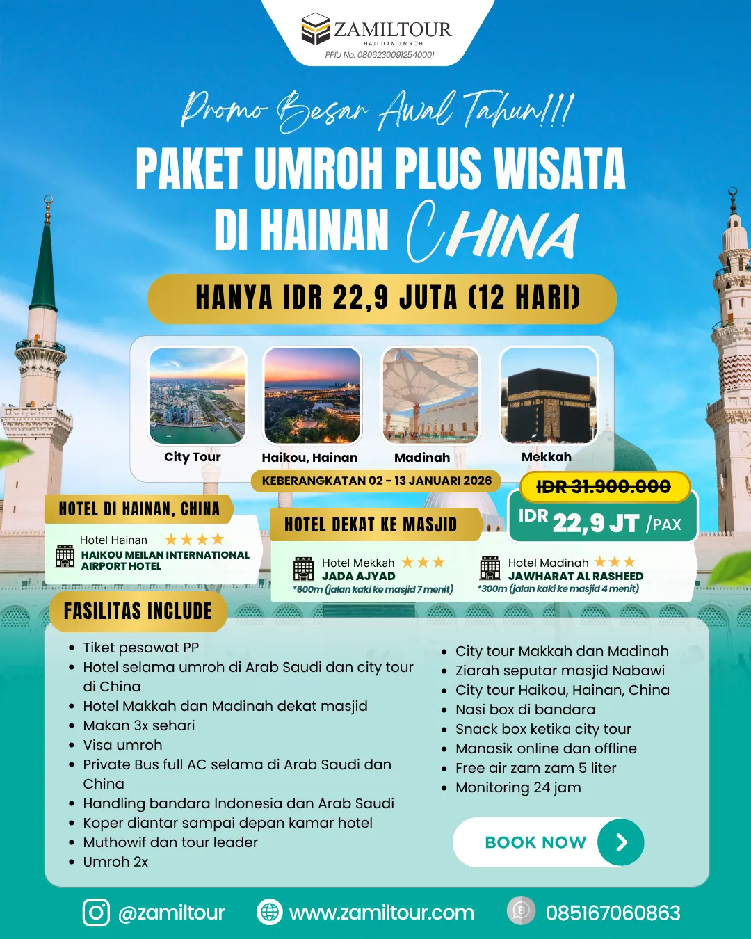 Umroh Plus Wisata